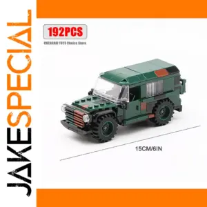 Military Battle Tank Truck Building Blocks Model