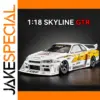 Nissan GTR R34 Skylin S15 LBWK Diecast Model