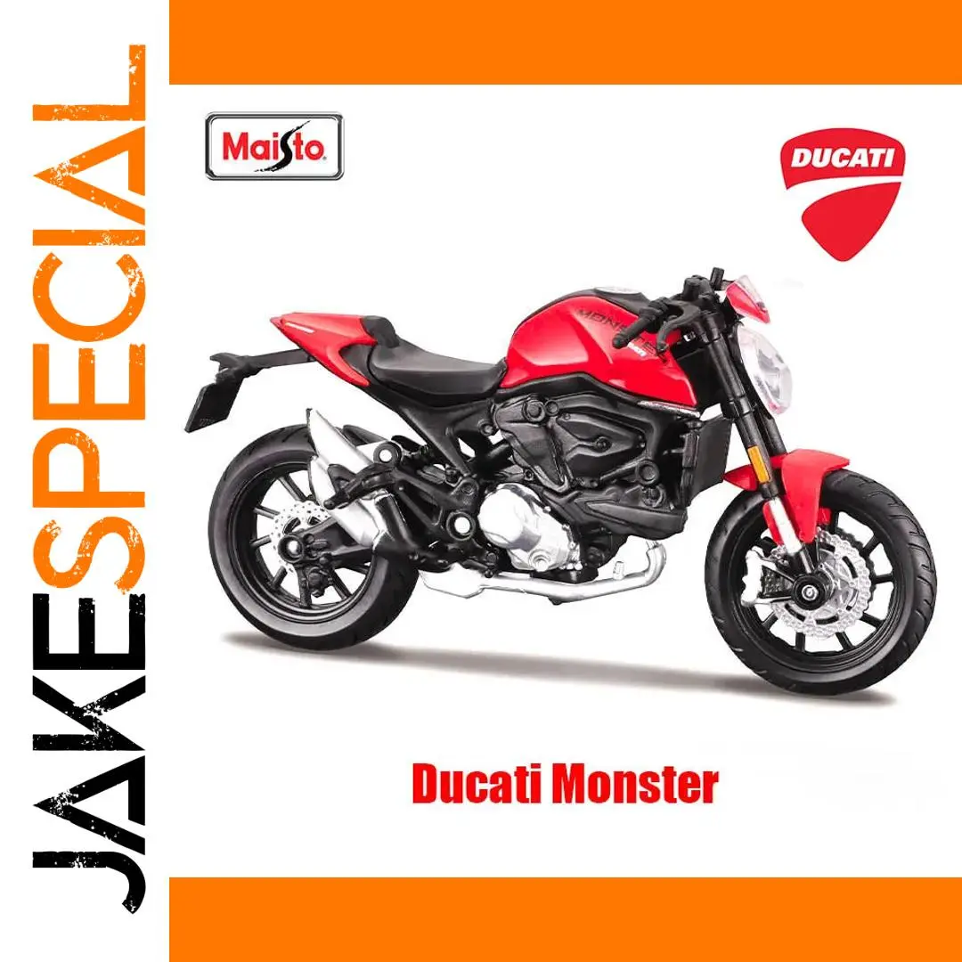 Maisto 1:18 Ducati Monster Diecast Model 1 Maisto 1:18 Ducati Monster Diecast Model