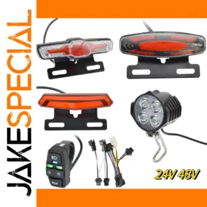 E-Bike Front Brake Rear Light Set 24V 36V 48V