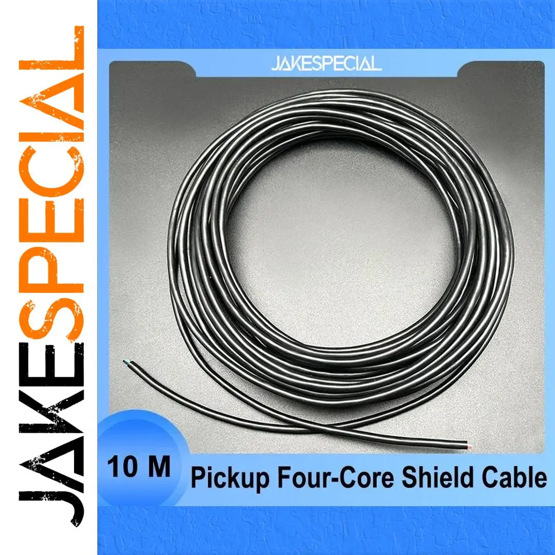10-Meter Four-Core Shielded Guitar Cable 1 10-Meter Four-Core Shielded Guitar Cable