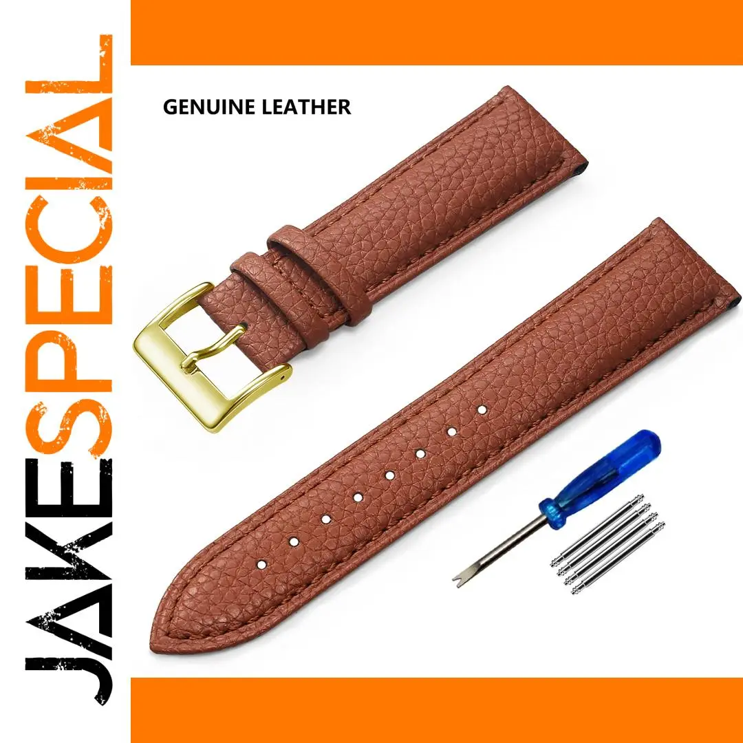 SAMCO Genuine Leather Watch Band 12mm to 24mm 1 SAMCO Genuine Leather Watch Band 12mm to 24mm