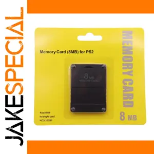 8MB Memory Card for PlayStation 2 Console