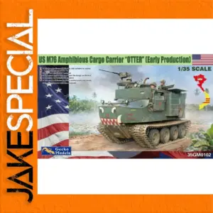 US M76 Amphibious Cargo Carrier Model Kit 1/35