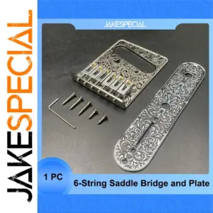 6-String Roller Saddle Bridge for TL Guitars