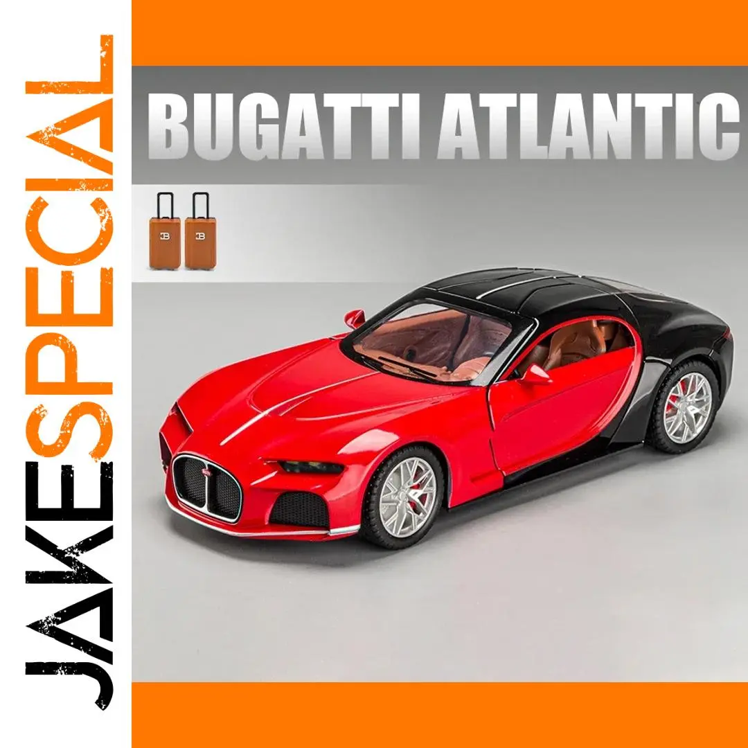 1:24 Bugatti Atlantic Diecast Model Car 1 1:24 Bugatti Atlantic Diecast Model Car