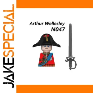 Arthur Wellesley Military Building Block Figure