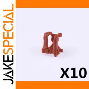 Military-Themed Minifigure Accessories Set of 10