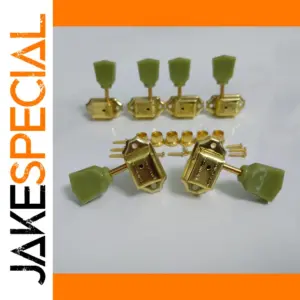 Deluxe Vintage Gold Electric Guitar Tuning Pegs