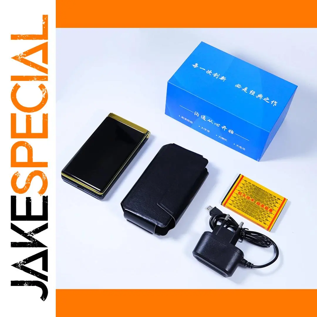 Sleek Clamshell Mobile Phone with Dual SIM 1 Sleek Clamshell Mobile Phone with Dual SIM