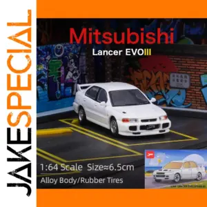 1/64 Mitsubishi Lancer EVO III Diecast Model