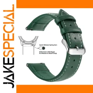 Genuine Leather Watch Band for Samsung Garmin
