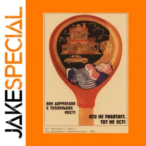 Soviet Era Propaganda Wall Art Poster