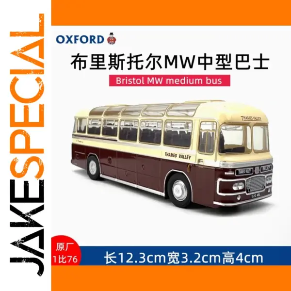 Oxford 1/76 Bristol MW Bus Diecast Model