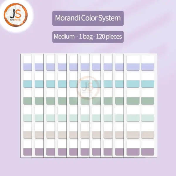 Self-Adhesive Sticky Notes Set in Pastel Colors - Image 6