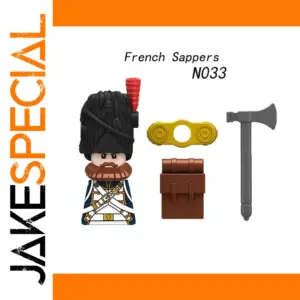 French Sapper Minifigure with Accessories N033