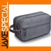 Foldable Hanging Toiletry Storage Bag Grey