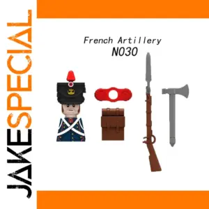 French Artillery Napoleonic Soldier Building Set