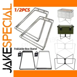 Camping Foldable Metal Stand for Outdoor Use