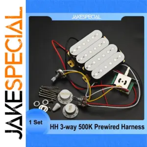 Guitar Humbucker Wiring Harness with Pickups