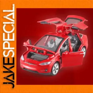 Red 1:32 Scale Diecast Model X SUV
