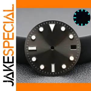 28.5mm Black GMT Dial for NH34/NH35 Movement
