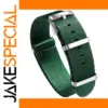 Dark Green Nylon Watch Band 20mm 22mm