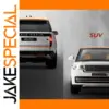 1:24 Scale White and Orange SUV Diecast Model
