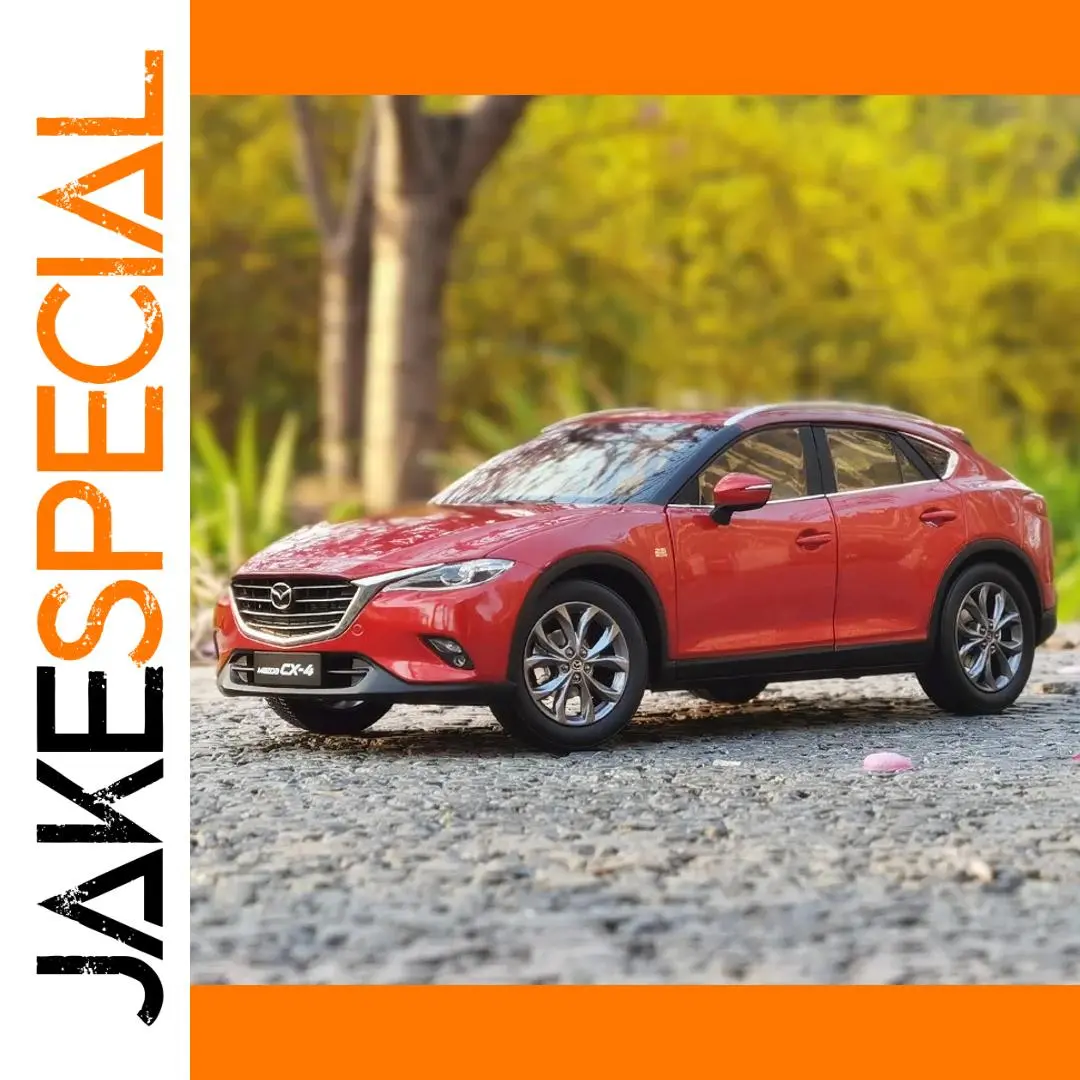 1:18 Scale Red Mazda CX-4 SUV Diecast Model 1 1:18 Scale Red Mazda CX-4 SUV Diecast Model