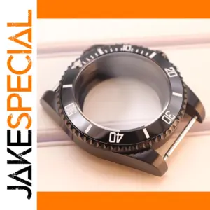Black 40mm Watch Case for NH35 NH36 Movement