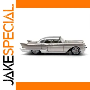 OXFORD 1:87 Scale Silver Classic Sports Car