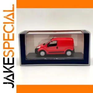 1/43 Scale Red Diecast Peugeot Bipper Model