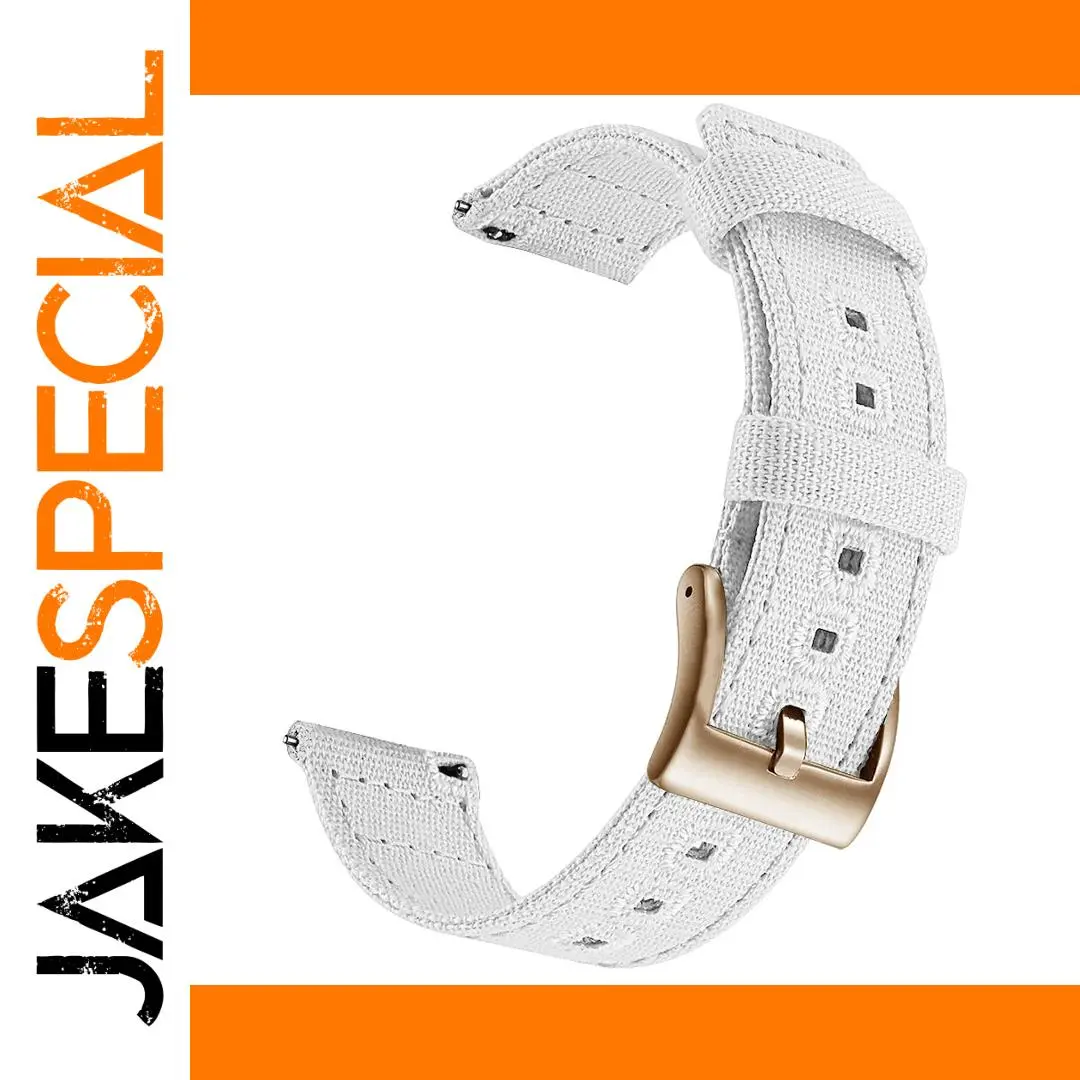 Canvas Quick Release Watch Band 20mm 22mm 1 Canvas Quick Release Watch Band 20mm 22mm