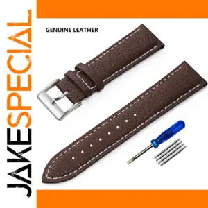 Genuine Leather Watch Band in Multiple Sizes