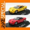 NSX 1:43 Scale Miniature Model in Yellow Red