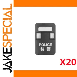 Military Themed Handheld Shields - Set of 20