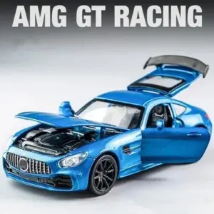 1:32 Green Mercedes-AMG GT Diecast Model Car 17 9209621c88bc47f2ac100f03 upscaled