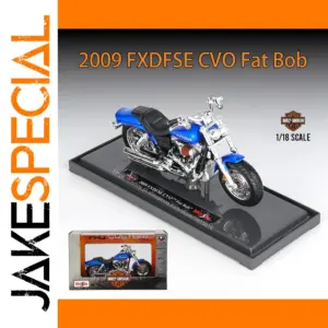 Maisto 1:18 Harley-Davidson Metallic Blue Model