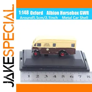 Oxford 1:148 Scale Albion Horsebox Model