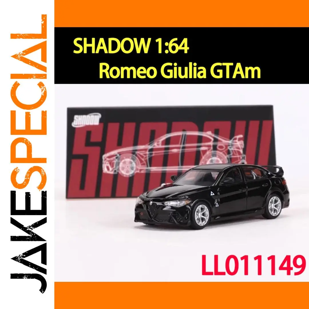 1:64 Scale WELLY Romeo Giulia GTAm Model Car 1 1:64 Scale WELLY Romeo Giulia GTAm Model Car