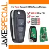 Ford Flip Car Key with 63+ Chip and FSK 433.92 MHz