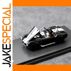 1:64 Scale Black Shelby 427 Cobra Diecast Model