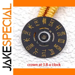 NH34 NH35 NH36 Automatic Movement Black Gold Dial