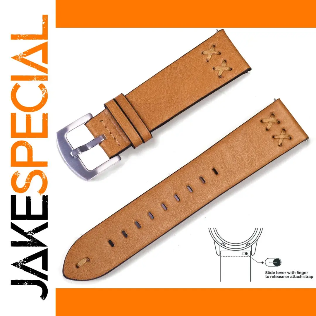 Vintage Genuine Leather Watchband for Smartwatches 1 Vintage Genuine Leather Watchband for Smartwatches