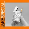 Luxury Brass Gas Lighter with Engravings