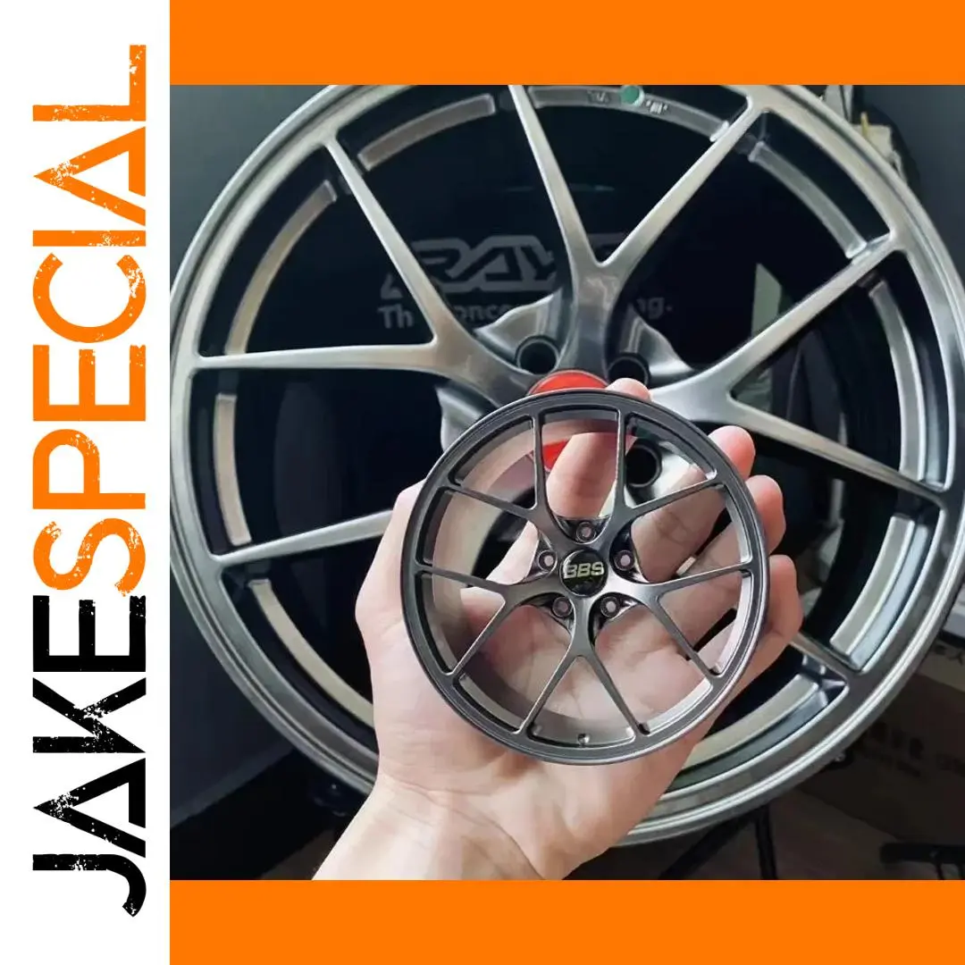 BBS RAYS 1/5 Metal Wheel Model 100mm 1 BBS RAYS 1/5 Metal Wheel Model 100mm