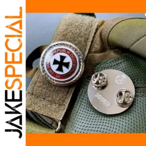 Prussian Maltese Cross Decorative Brooch