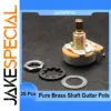 20 Pure Brass Shaft Guitar Potentiometers Set