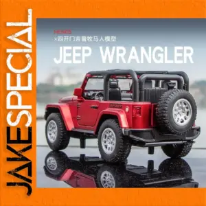 1:32 Scale Diecast Jeep Wrangler Rubicon Model