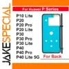 Huawei P10 P20 P30 P40 P50 Adhesive Sticker